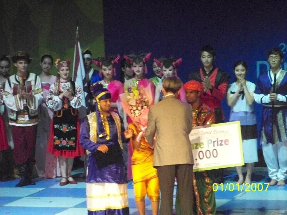 Bronze for India - International Dance championship.JPG
