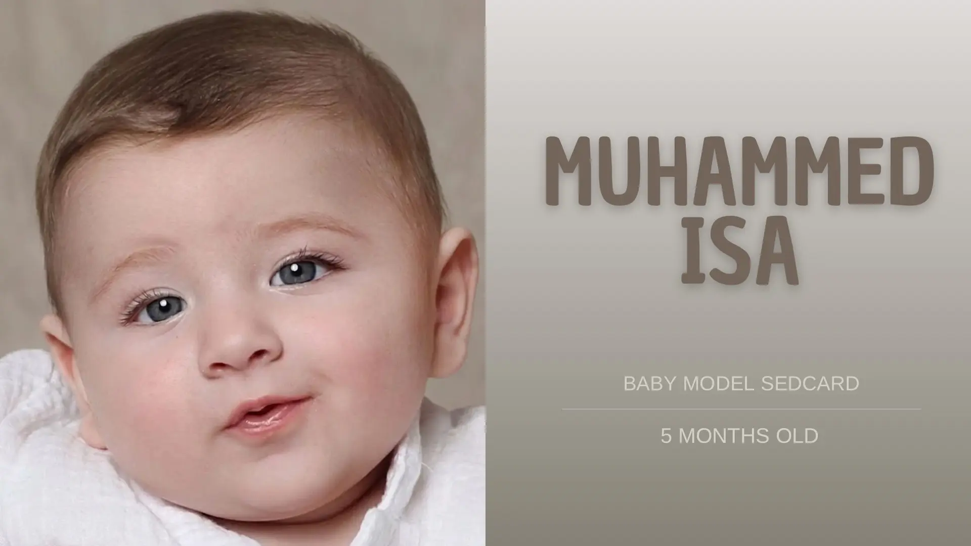 Professionelle Baby Sedcard für Muhammed Isa - 1.png